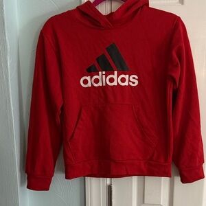 Adidas Kids Bold Red Hoodie